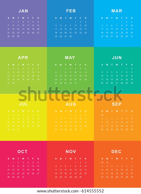 Detail Template Kalender 2018 Hd Nomer 48