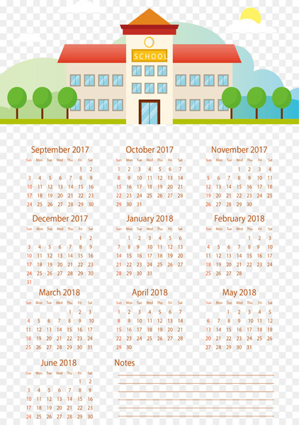 Detail Template Kalender 2018 Png Nomer 19