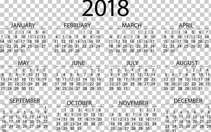 Detail Template Kalender 2018 Png Nomer 30