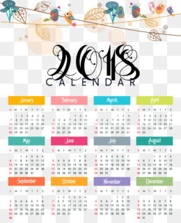 Detail Template Kalender 2018 Png Nomer 5