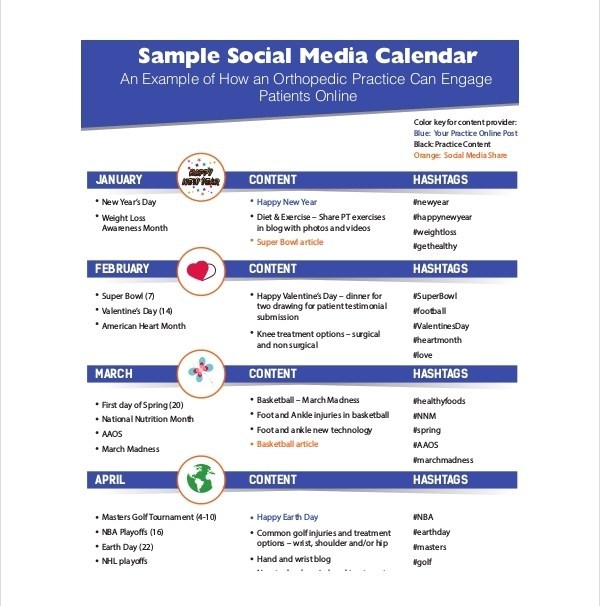 Detail Template Kalender Konten Media Sosial Nomer 14