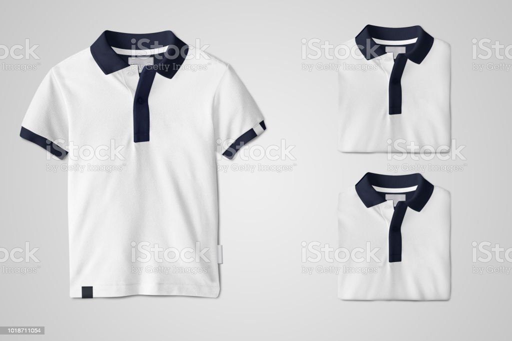 Detail Template Kaos Berkerah Nomer 34