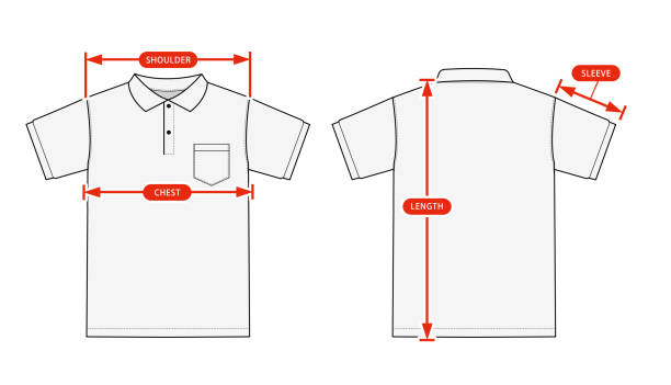 Detail Template Kaos Berkerah Nomer 48