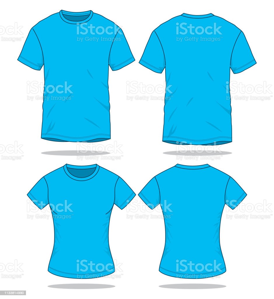 Detail Template Kaos Biru Nomer 15