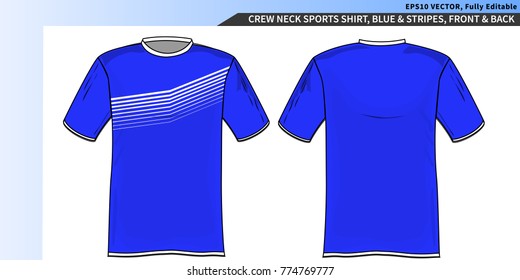 Detail Template Kaos Biru Nomer 26