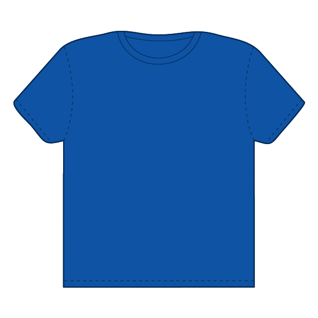 Detail Template Kaos Biru Nomer 35