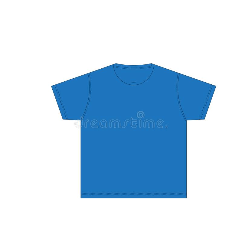 Detail Template Kaos Biru Nomer 7