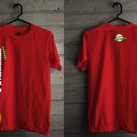 Detail Template Kaos Merah Nomer 29