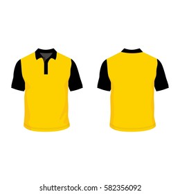 Detail Template Kaos Polo Nomer 45