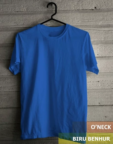 Detail Template Kaos Polos Biru Nomer 16