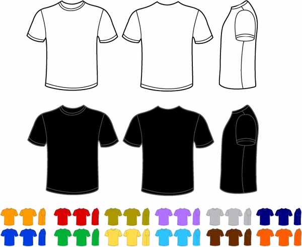 Detail Template Kaos Vector Nomer 12