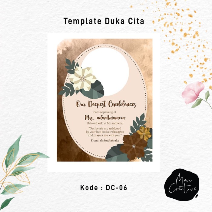 Detail Template Karangan Bunga Duka Cita Nomer 14