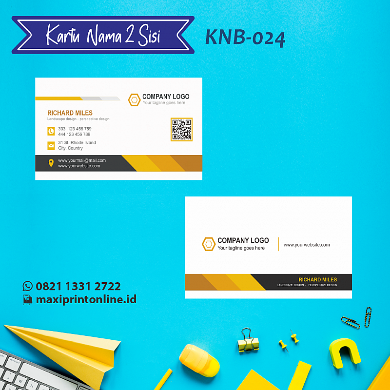 Detail Template Kartu Nama Free Nomer 21