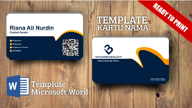 Detail Template Kartu Nama Png Nomer 14