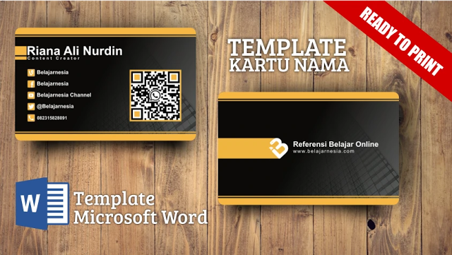 Detail Template Kartu Nama Png Nomer 23