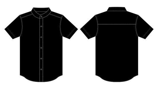 Template Kemeja Hitam - KibrisPDR