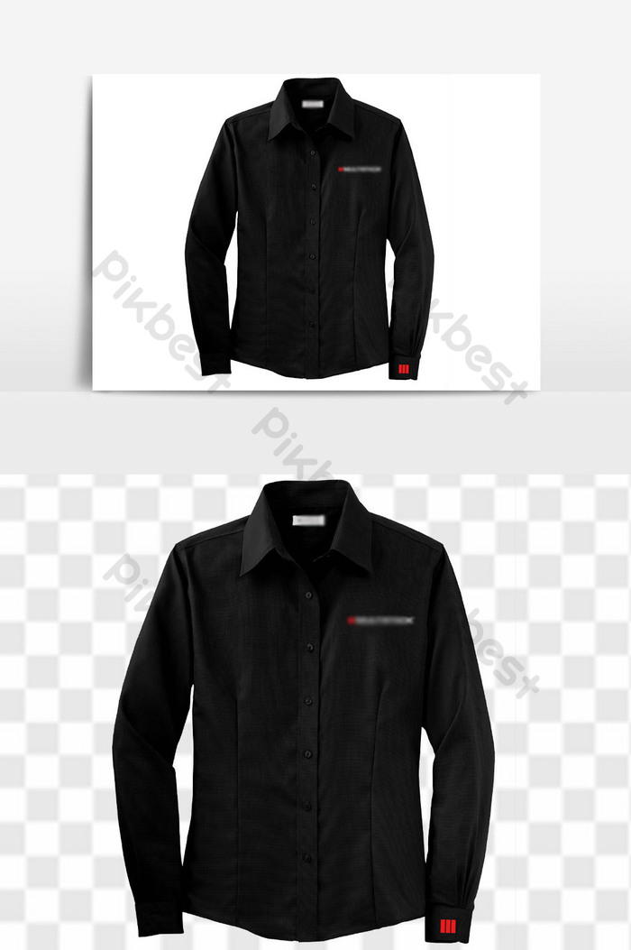 Detail Template Kemeja Hitam Nomer 6