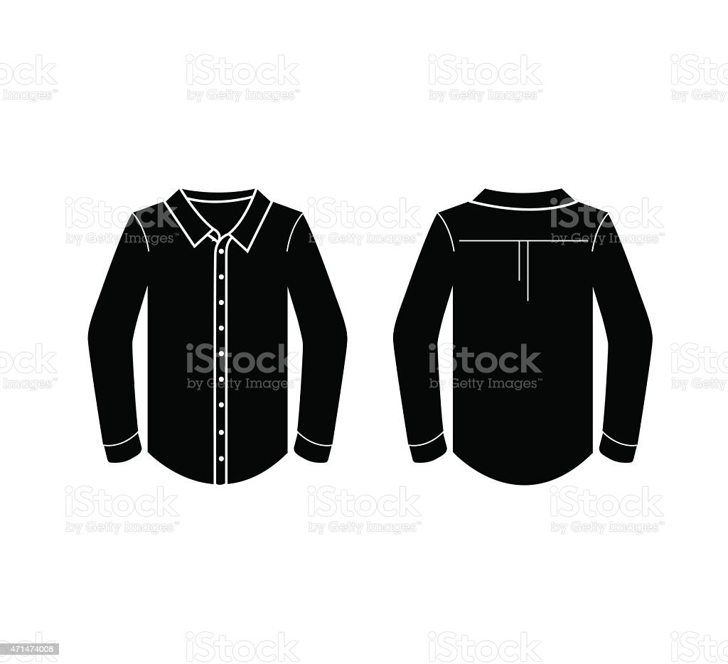 Detail Template Kemeja Hitam Nomer 7
