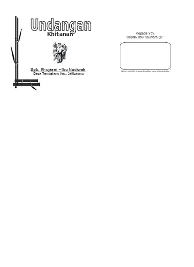Detail Template Khitanan Nomer 31