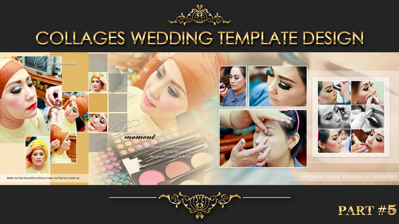 Detail Template Kolase Wedding Psd Free Nomer 15