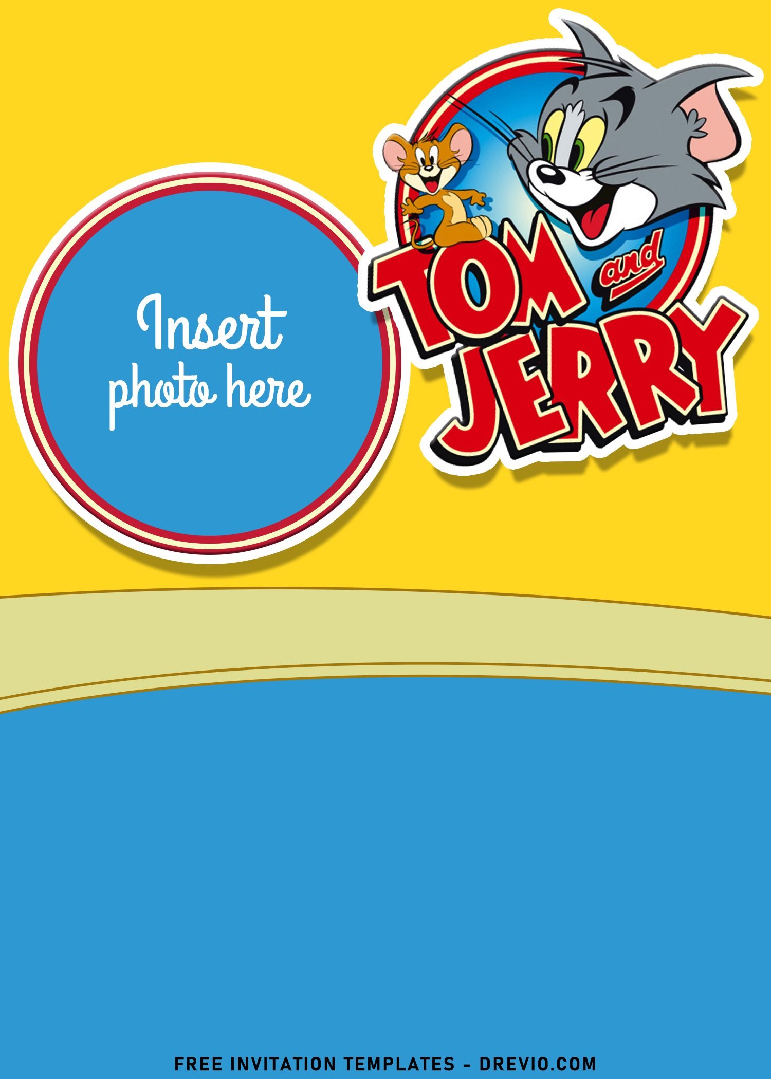 Detail Template Label Tom Jerry 121 Nomer 39