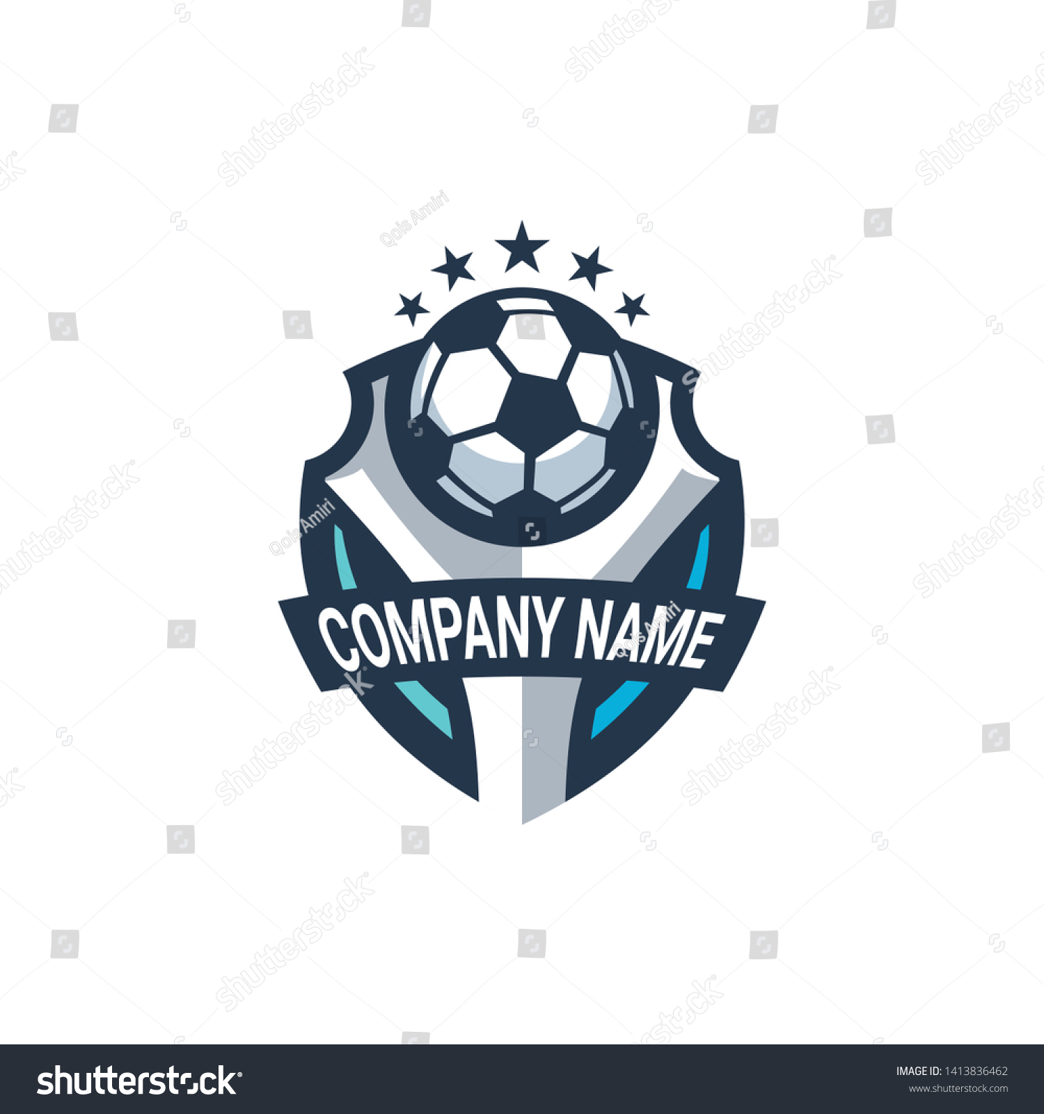 Detail Template Logo Bola Nomer 21