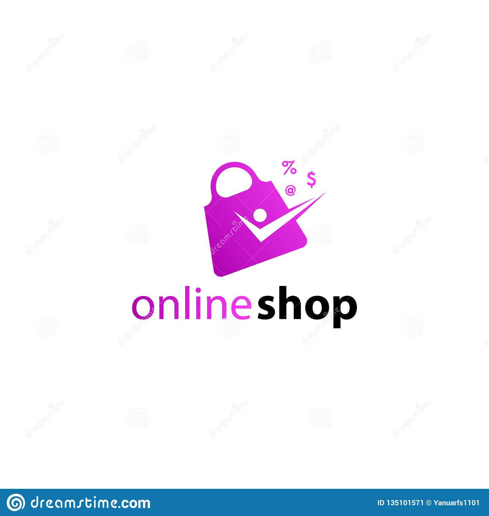 Detail Template Logo Online Shop Nomer 19