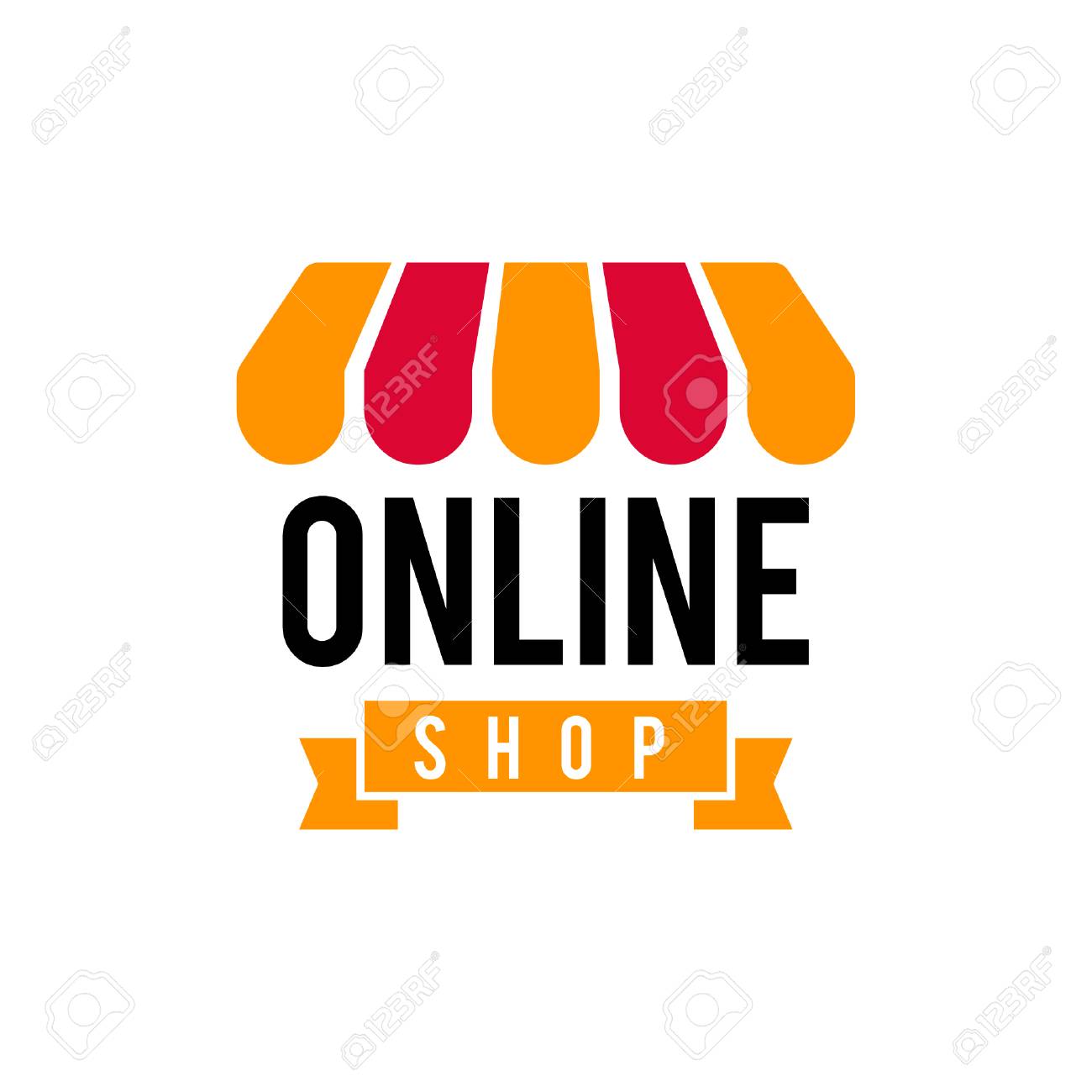 Detail Template Logo Online Shop Nomer 9