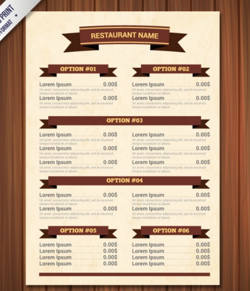 Detail Template Menu Makanan Word Nomer 24