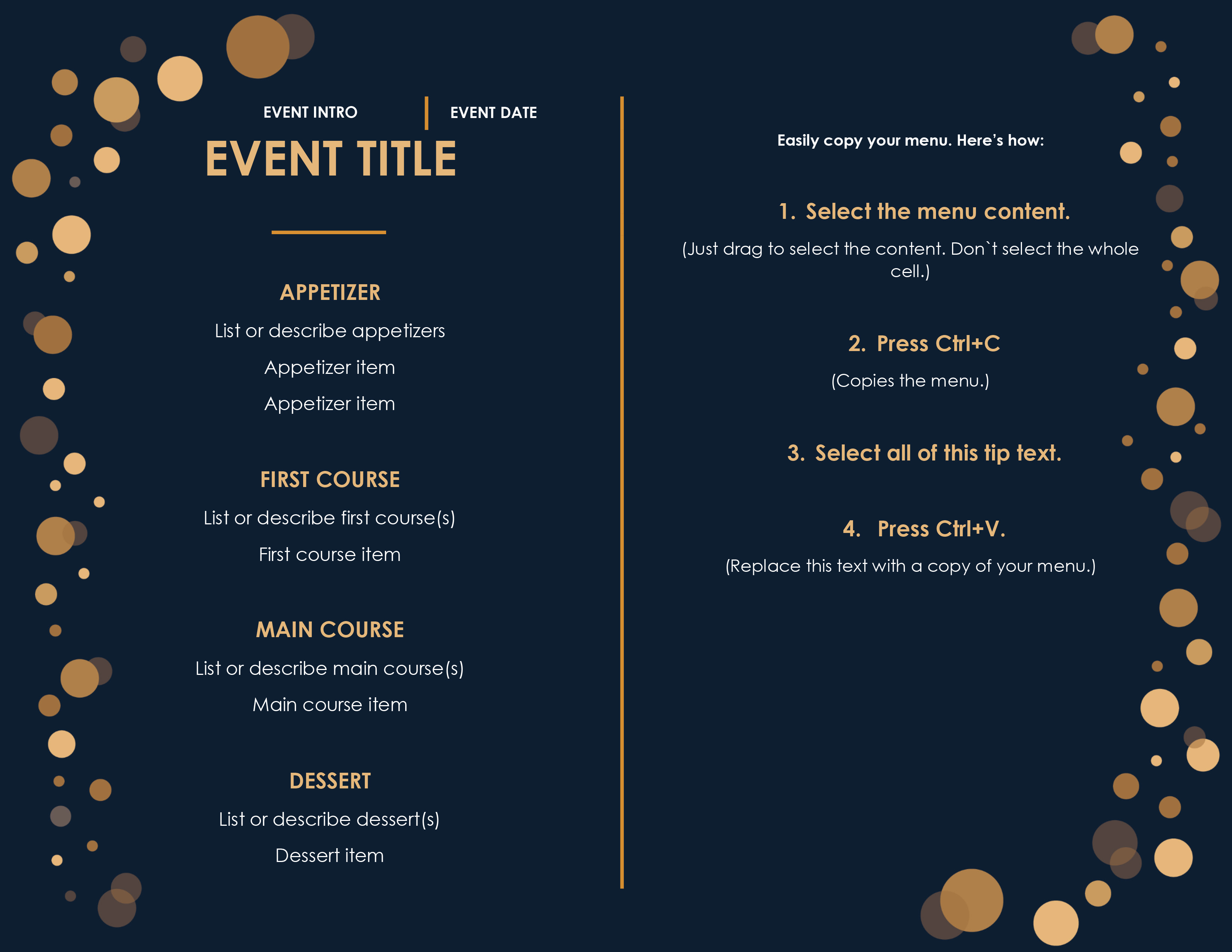 Detail Template Menu Makanan Word Nomer 31