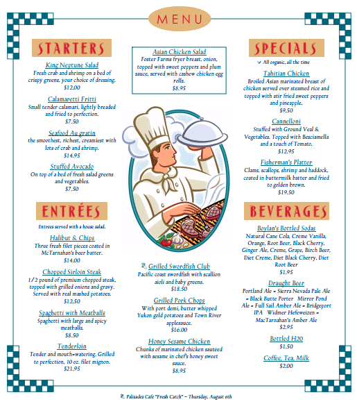 Detail Template Menu Makanan Word Nomer 50