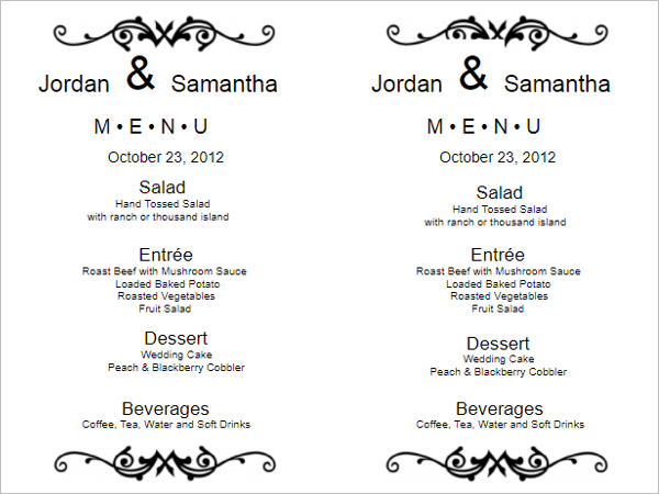 Detail Template Menu Makanan Word Nomer 52