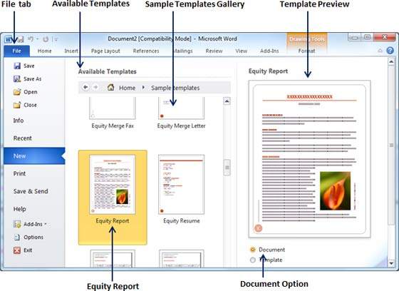 Detail Template Microsoft Word Keren Nomer 20