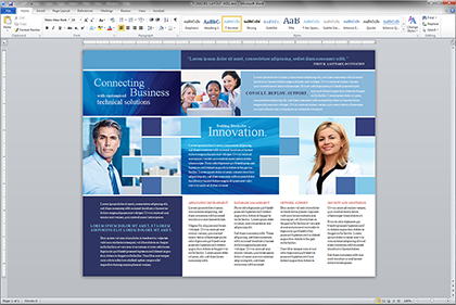 Detail Template Microsoft Word Keren Nomer 42