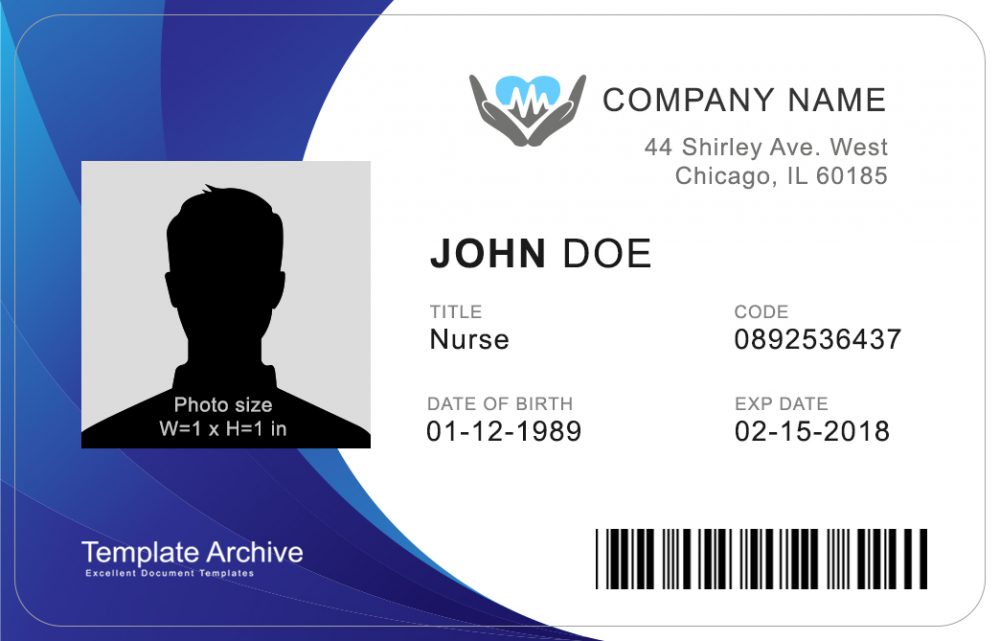 Detail Template Name Tag Photoshop Nomer 22