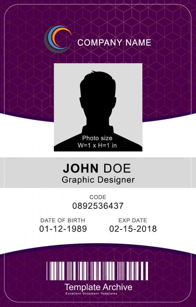 Detail Template Name Tag Photoshop Nomer 24