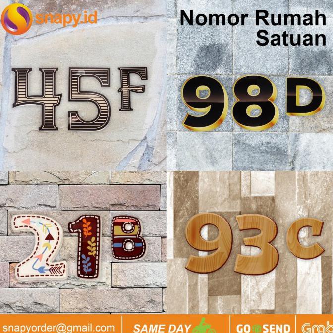 Detail Template Nomor Rumah Nomer 17