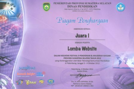 Detail Template Piagam Lomba Nomer 24