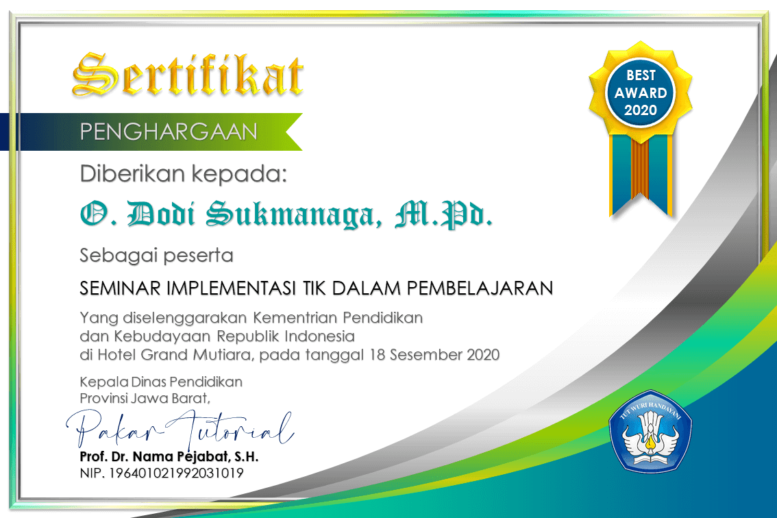 Detail Template Piagam Png Nomer 30