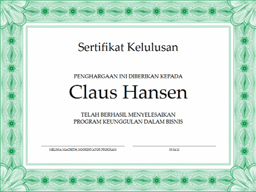 Detail Template Piagam Png Nomer 41