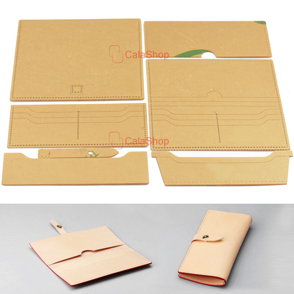 Detail Template Pola Dompet Kulit Nomer 16