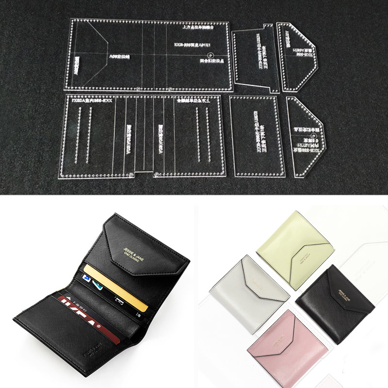 Detail Template Pola Dompet Kulit Nomer 28