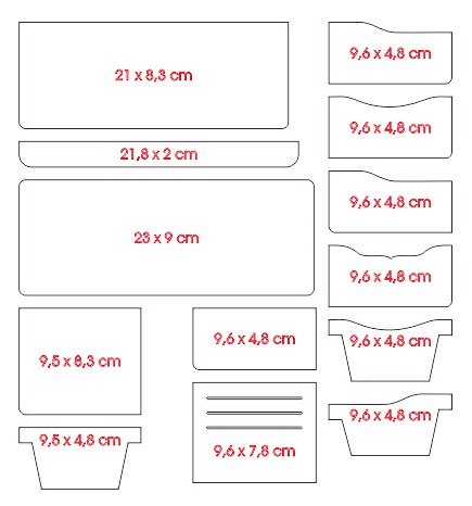 Detail Template Pola Dompet Kulit Nomer 6