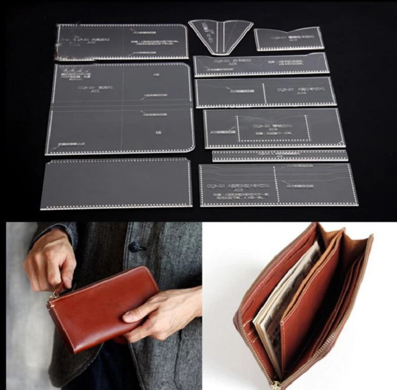 Detail Template Pola Dompet Kulit Nomer 35