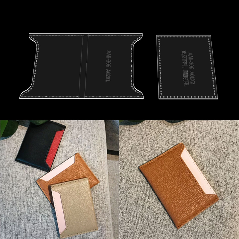 Detail Template Pola Dompet Kulit Nomer 48