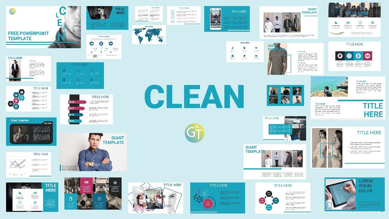 Detail Template Power Point 2018 Nomer 12