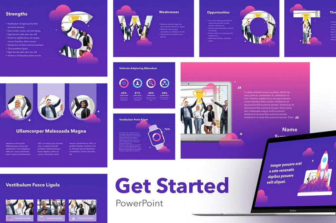Detail Template Power Point 2018 Nomer 24