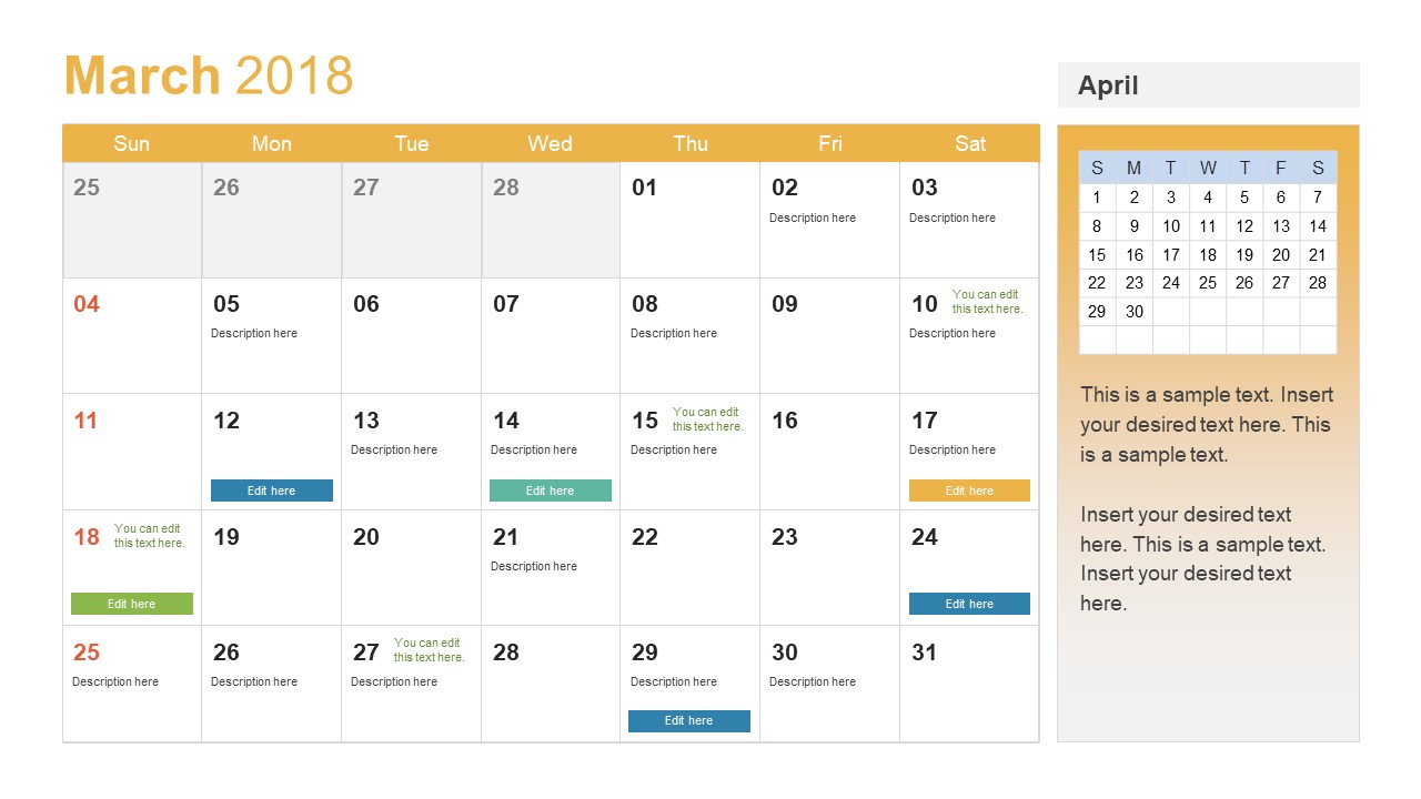 Detail Template Power Point 2018 Nomer 25