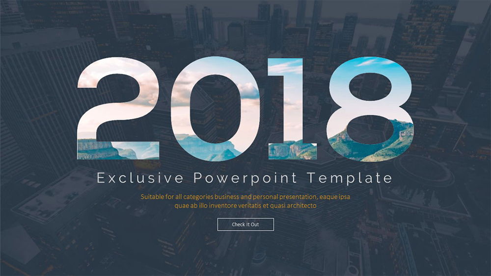Detail Template Power Point 2018 Nomer 4