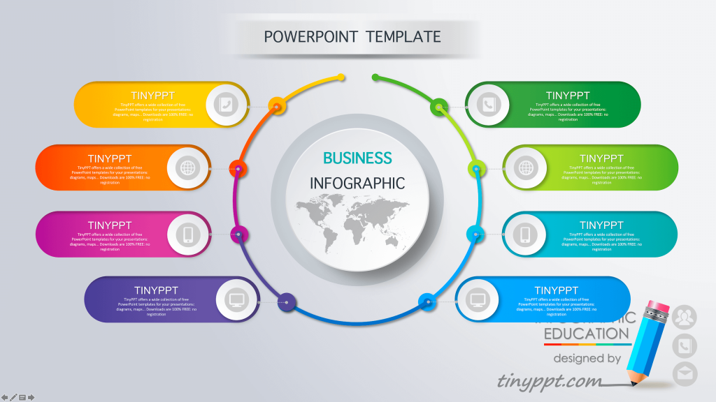 Detail Template Power Point 2018 Nomer 30